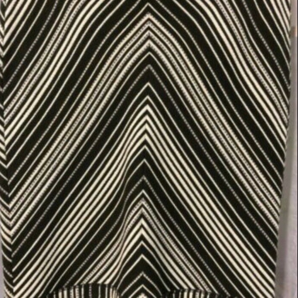 Worth Olive and Ivory Chevron skirt & Wrap